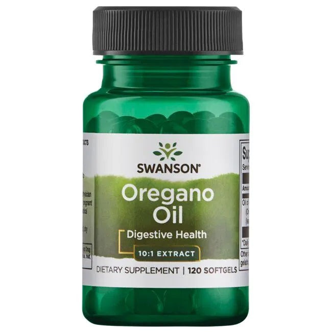 Swanson Oregano Oil 10:1 Extract - 120 softgels