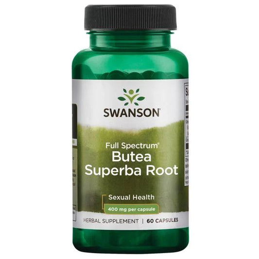 Swanson Full Spectrum Butea Superba Root - 400mg - 60 caps