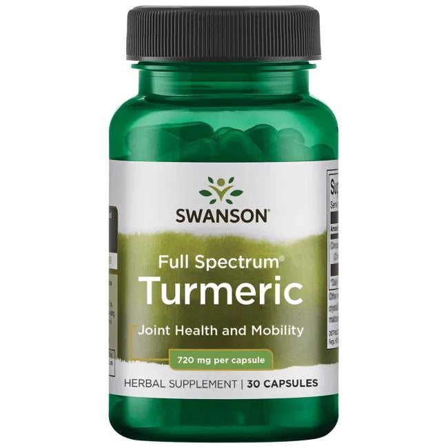 Swanson Full Spectrum Turmeric - 720mg - 100 caps