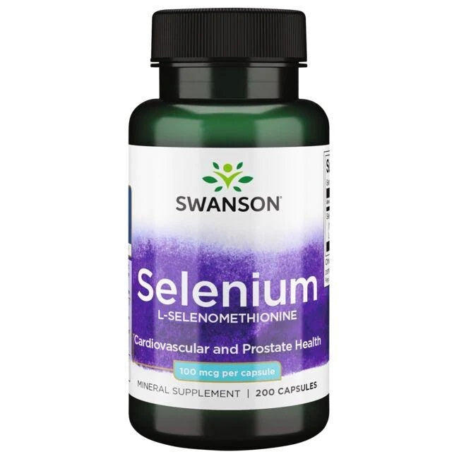 Swanson Selenium - 100mcg - 200 caps