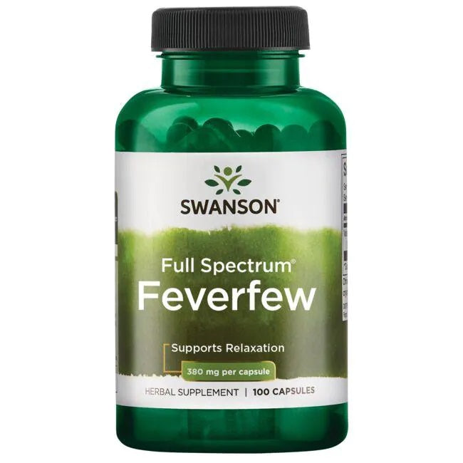 Swanson Full Spectrum Feverfew - 380mg - 100 caps