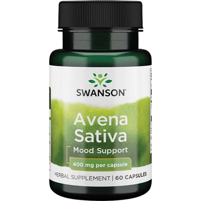 Swanson Avena Sativa - 400mg - 60 caps