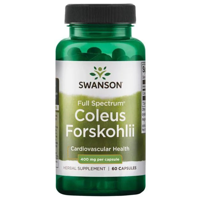 Swanson Full Spectrum Coleus Forskohlii - 400mg - 60 caps