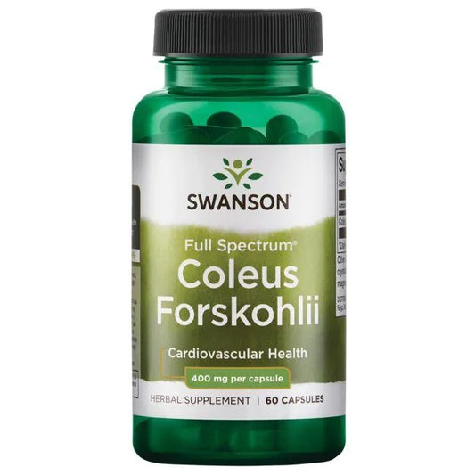 Swanson Full Spectrum Coleus Forskohlii - 400mg - 60 caps