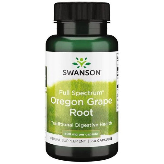 Swanson Full Spectrum Oregon Grape Root - 400mg - 60 caps