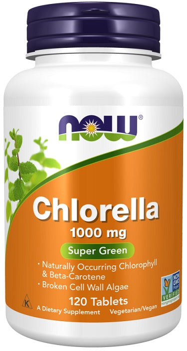 NOW Foods Chlorella - 1000mg - 120 tabs