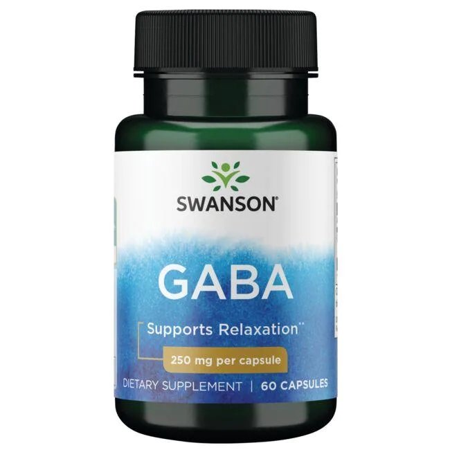 Swanson GABA 250mg - 60 caps