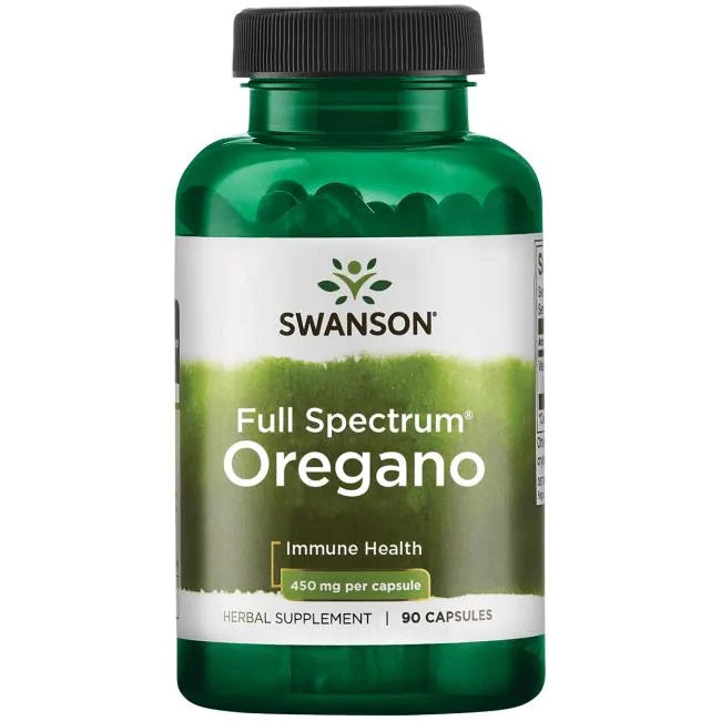 Swanson Full Spectrum Oregano - 450mg - 90 caps