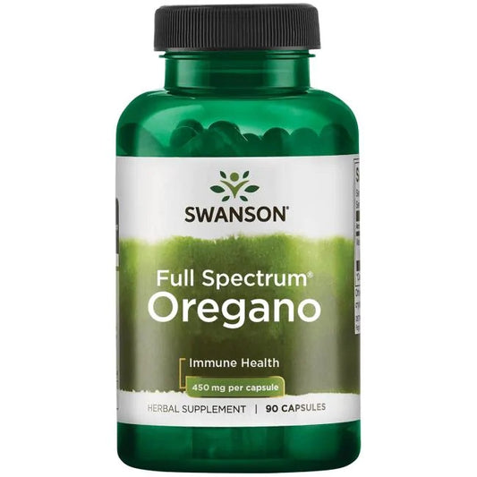 Swanson Full Spectrum Oregano - 450mg - 90 caps