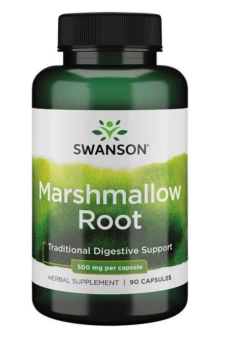 Swanson Marshmallow Root - 500mg - 90 caps