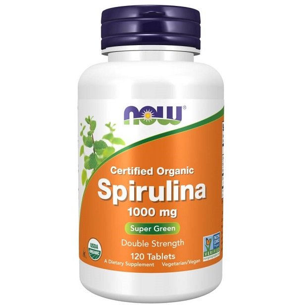 Spirulina Organic, 500mg - 100 tabs