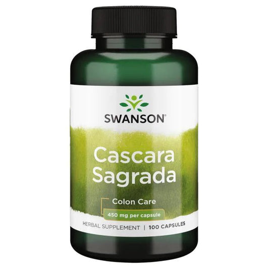 Swanson Cascara Sagrada - 450mg - 100 caps