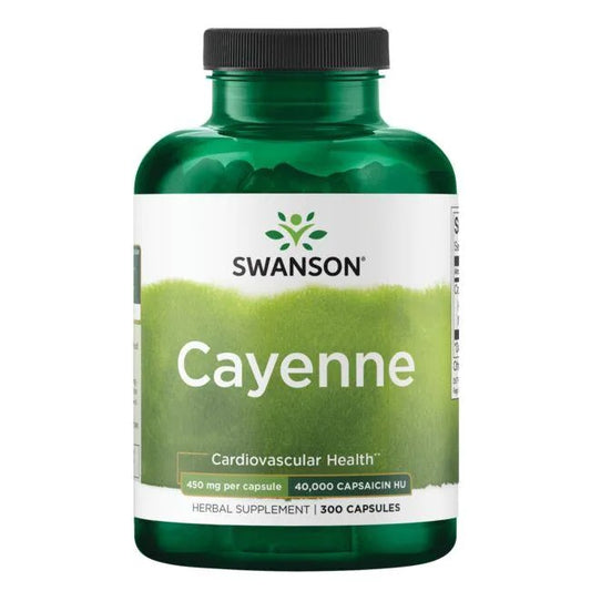 Swanson Cayenne - 450mg - 300 caps