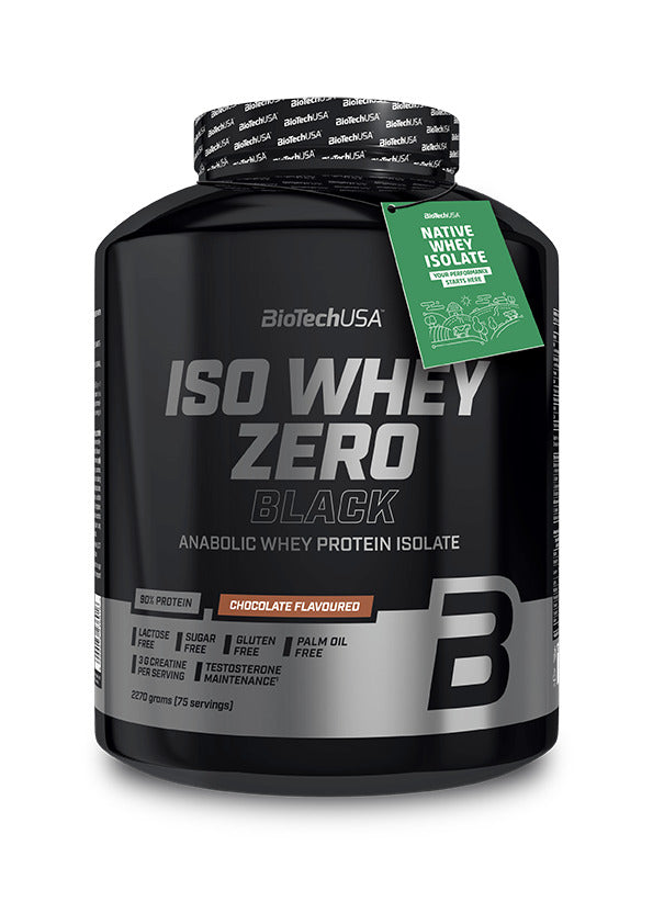 BioTechUSA Iso Whey Zero Black - 2270g