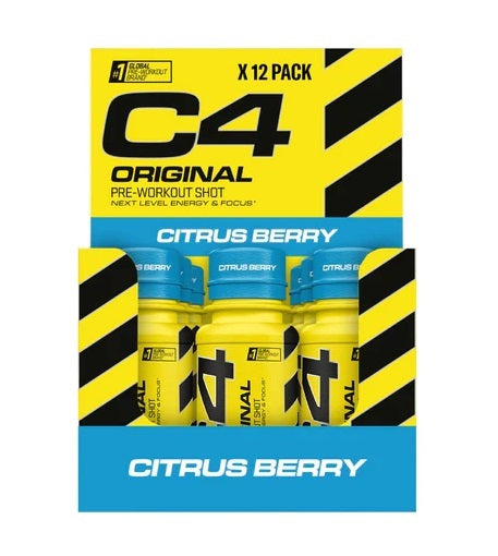 Cellucor C4 Original Pre-Workout Shot - 12 x 60 ml.