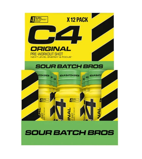 Cellucor C4 Original Pre-Workout Shot - 12 x 60 ml.