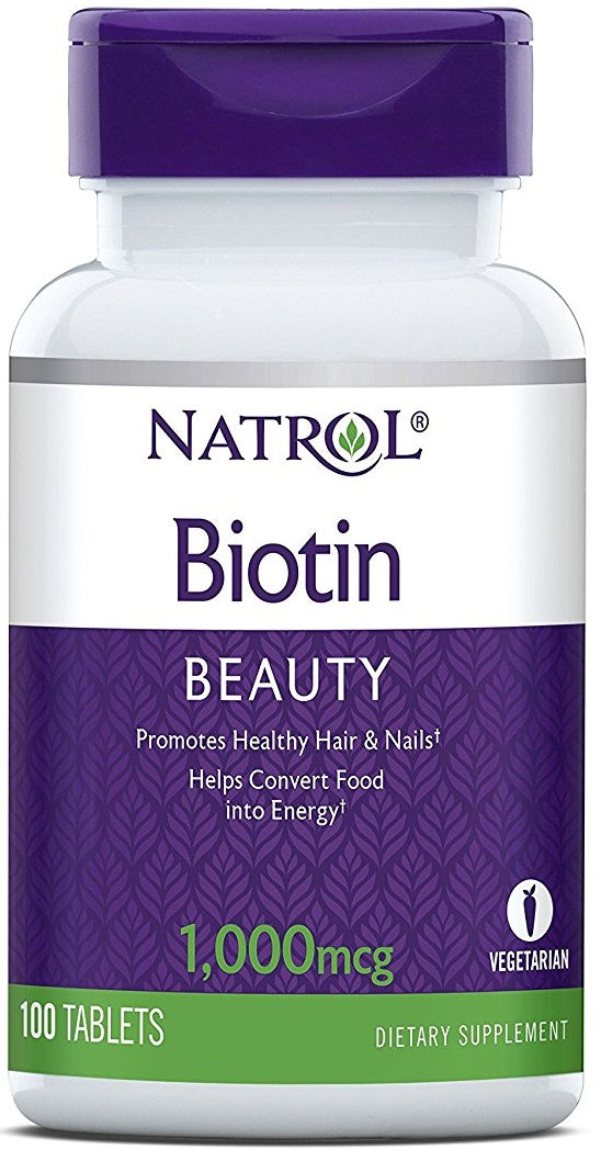 Natrol Biotin - 10000mcg - 100 tabs