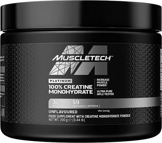 MuscleTech Platinum 100% Creatine Monohydrate - 200g