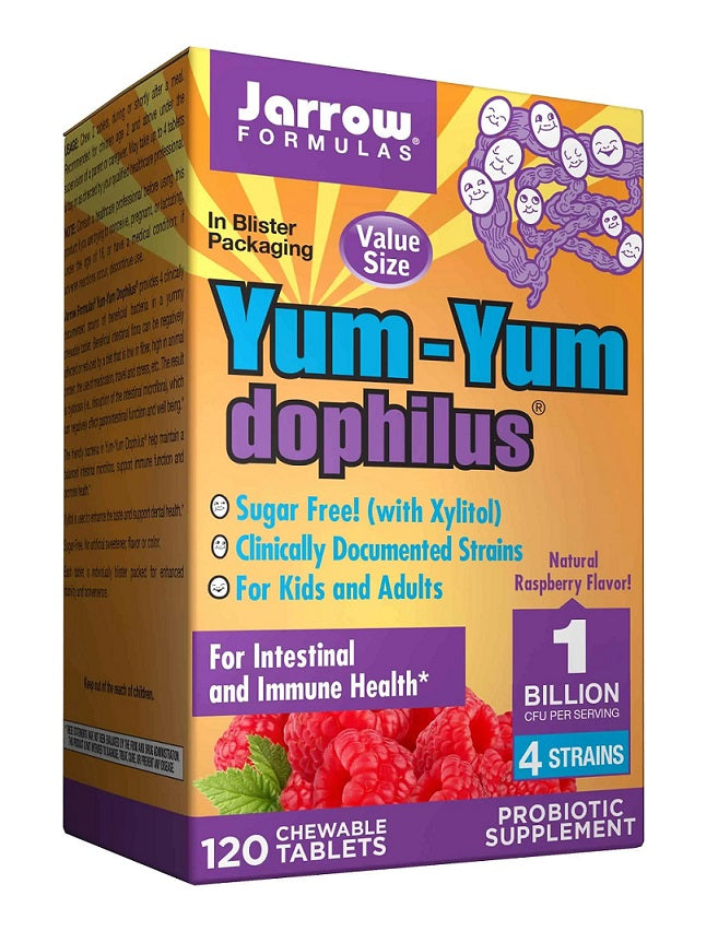 Jarrow Formulas Yum-Yum Dophilus 1 Billion CFU () - 120 chewable tabs