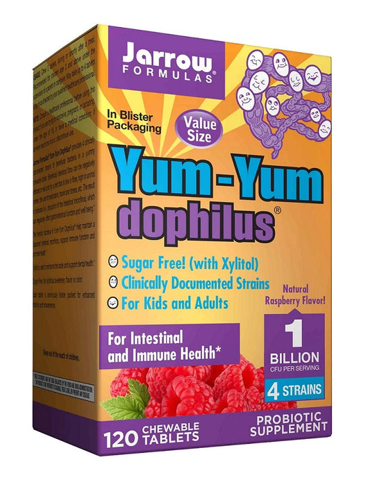 Jarrow Formulas Yum-Yum Dophilus 1 Billion CFU () - 120 chewable tabs