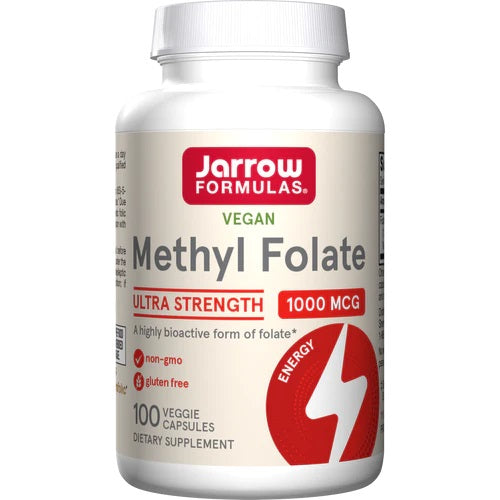 Jarrow Formulas Methyl Folate - 1000mcg - 100 vcaps