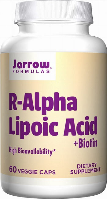 Jarrow Formulas R-Alpha Lipoic Acid + Biotin - 60 vcaps