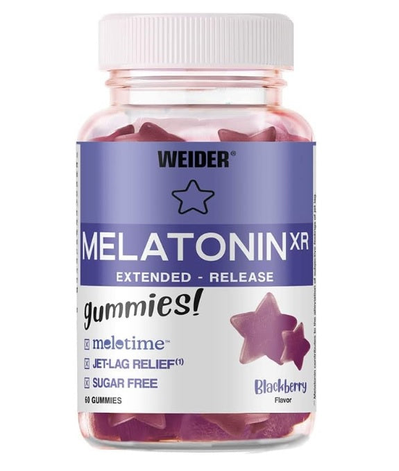 Weider Weider Melatonin XR  - 60 gummies