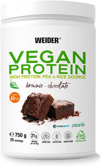 Weider Vegan Protein Bar  - 12 x 35g