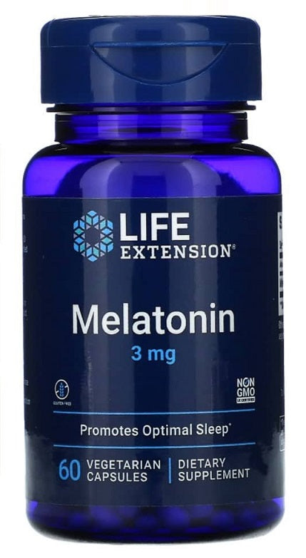 Life Extension Life Extension Melatonin 3mg - 60 vcaps