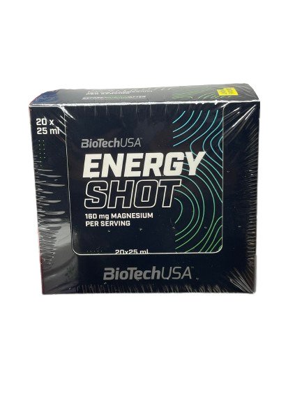 BioTechUSA Energy Shot - 20 x 25 ml.