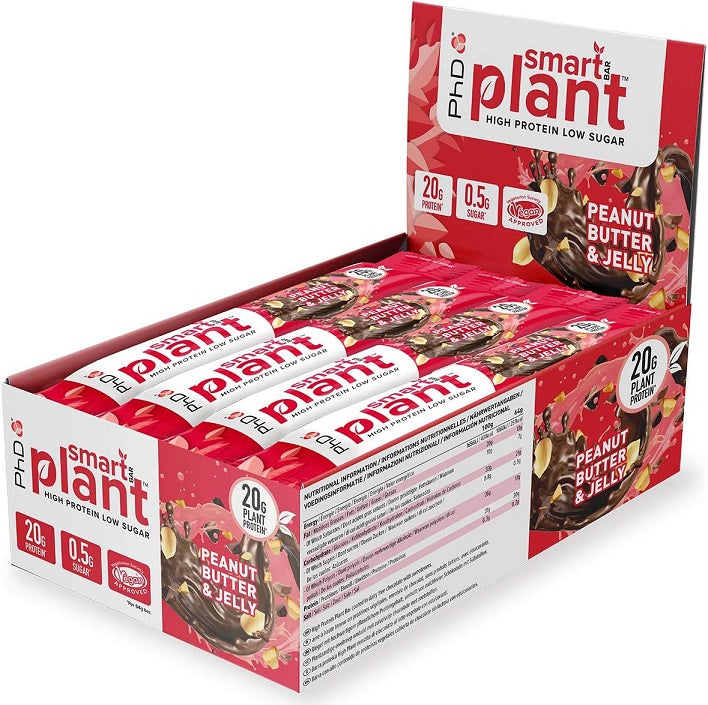 PhD PhD Smart Bar Plant - 12 x 64g
