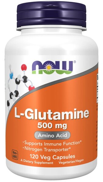 NOW Foods L-Glutamine - 1000mg - 120 vcaps