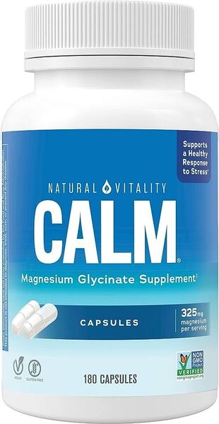 Natural Vitality Calm Magnesium Glycinate - 120 caps