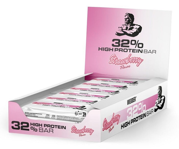 Weider 32% High Protein Bar - 12 x 60g