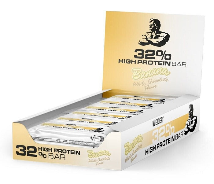 Weider 32% High Protein Bar - 12 x 60g