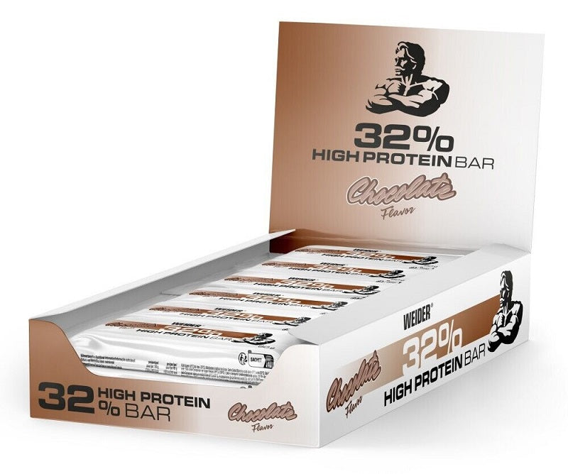 Weider 32% High Protein Bar - 12 x 60g