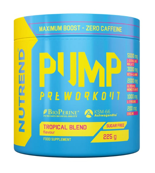 Nutrend Nutrend Pump Pre-Workout Bubble Gum - 225g