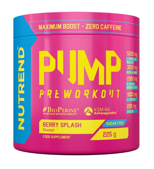 Nutrend Nutrend Pump Pre-Workout Bubble Gum - 225g