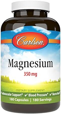 Carlson Labs Magnesium - 350mg - 180 caps