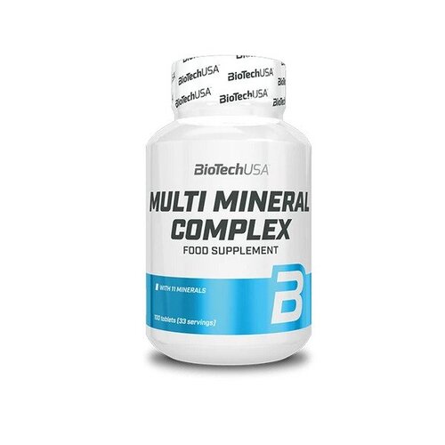 BioTechUSA Multi Mineral Complex   - 100 tablets