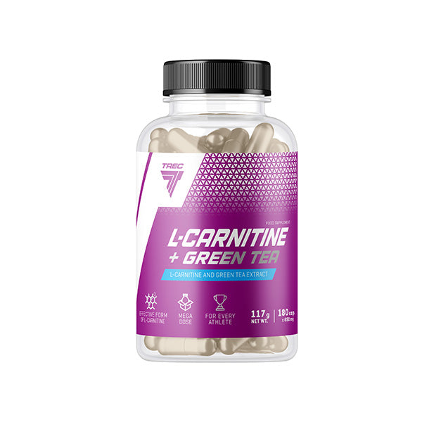 Trec Nutrition L-Carnitine + Green Tea - 180 caps