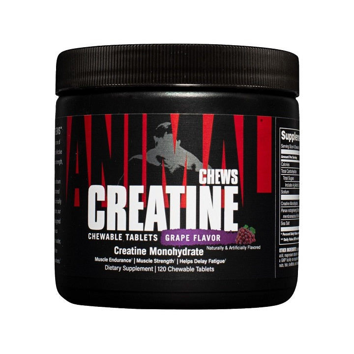 Universal Nutrition Creatine Chews - 120 chewable tablets