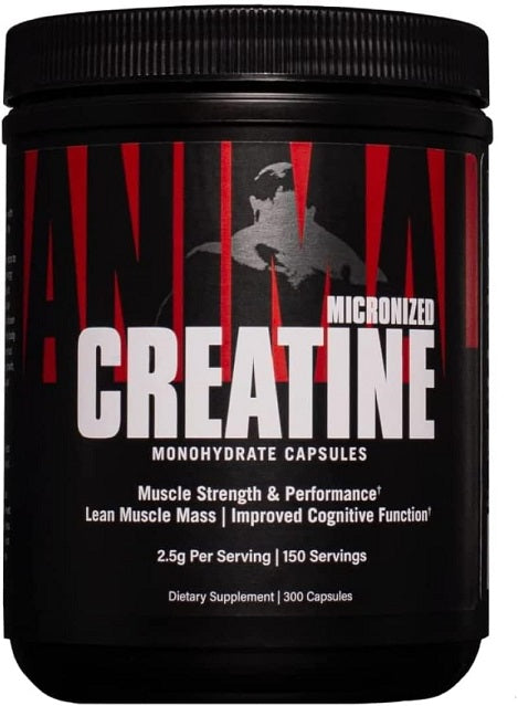 Universal Nutrition Micronized Creatine Monohydrate Capsules - 300 caps