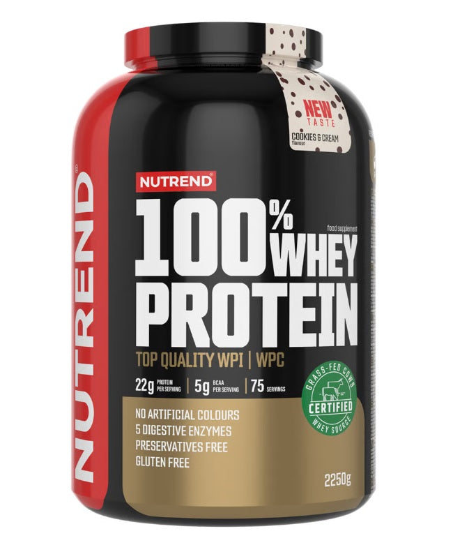 100% Whey Protein, Chocolate Cocoa - 2250g