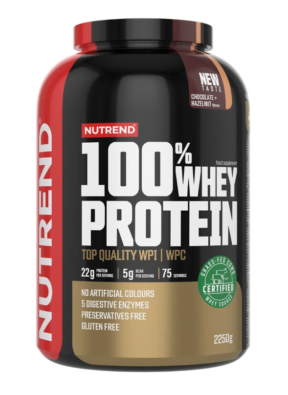 100% Whey Protein, Chocolate Cocoa - 2250g