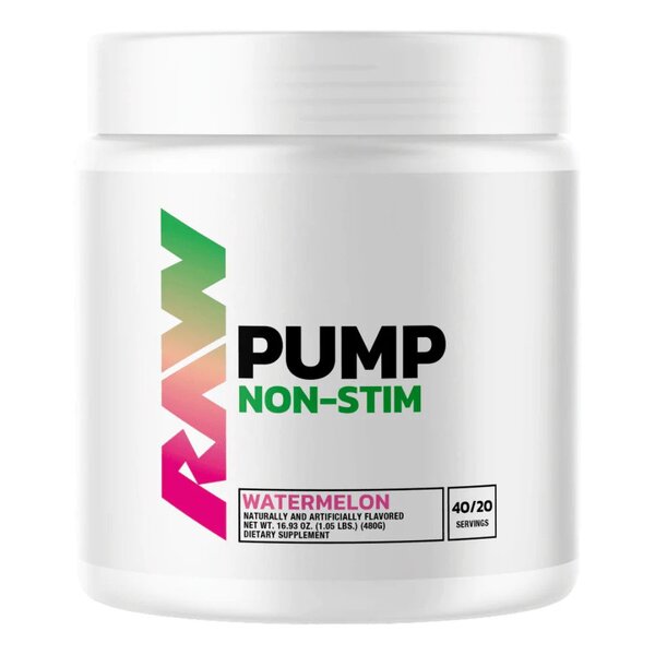 Raw Nutrition Pump Non-Stim - 480g