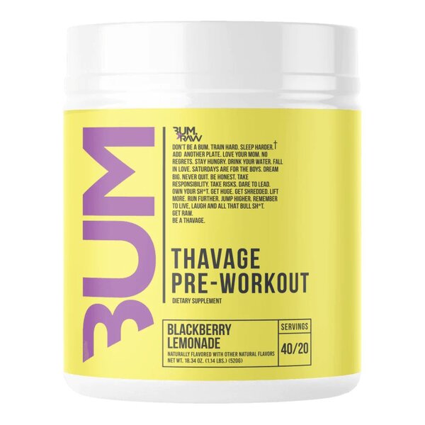 Raw Nutrition Thavage Pre-Workout - 520g