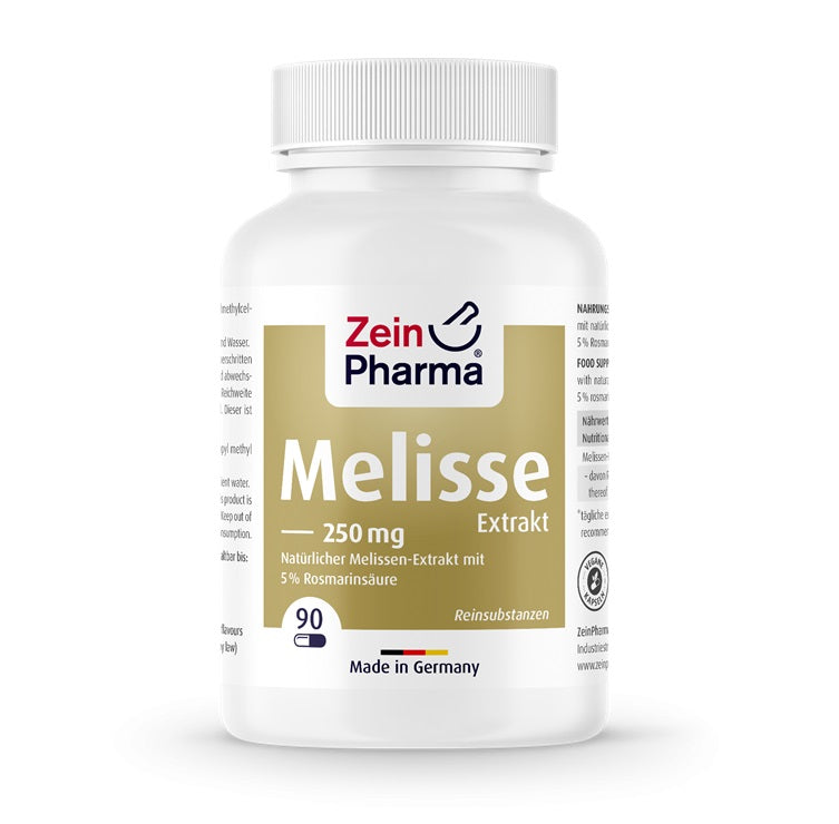 Zein Pharma Melissa Extract - 250mg - 90 vcaps