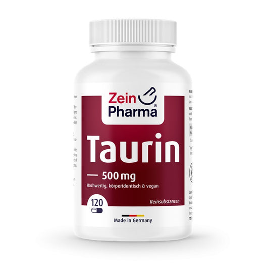 Zein Pharma Taurine - 500mg - 120 vcaps