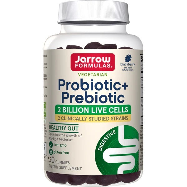 Jarrow Formulas Probiotic + Prebiotic - 50 gummies